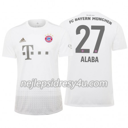 Fotbalové dres FC Bayern Mnichov David Alaba 27 Venkovní 2019/20